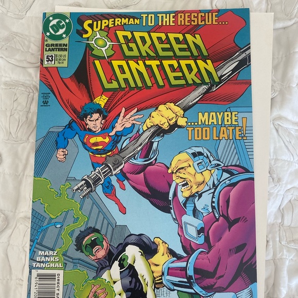 Green Lantern Vintage Comic Book Magazine - Picture 1 of 4